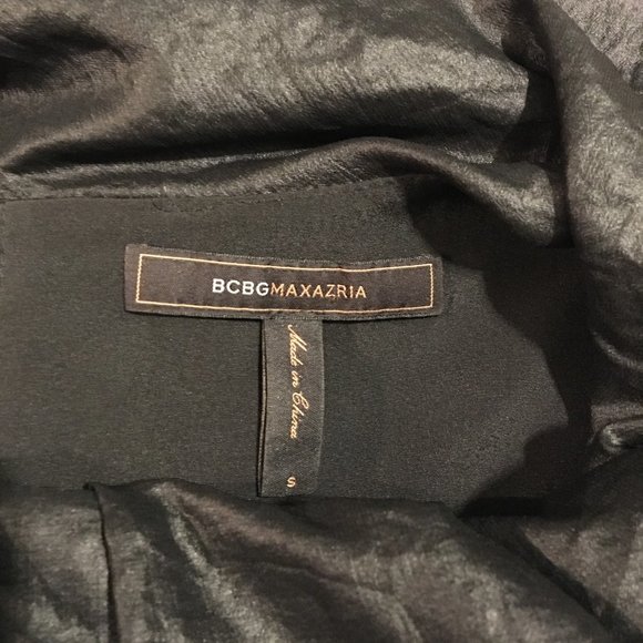 BCBG Maxazria Black Cocktail Party Dress - Small - Picture 9 of 9